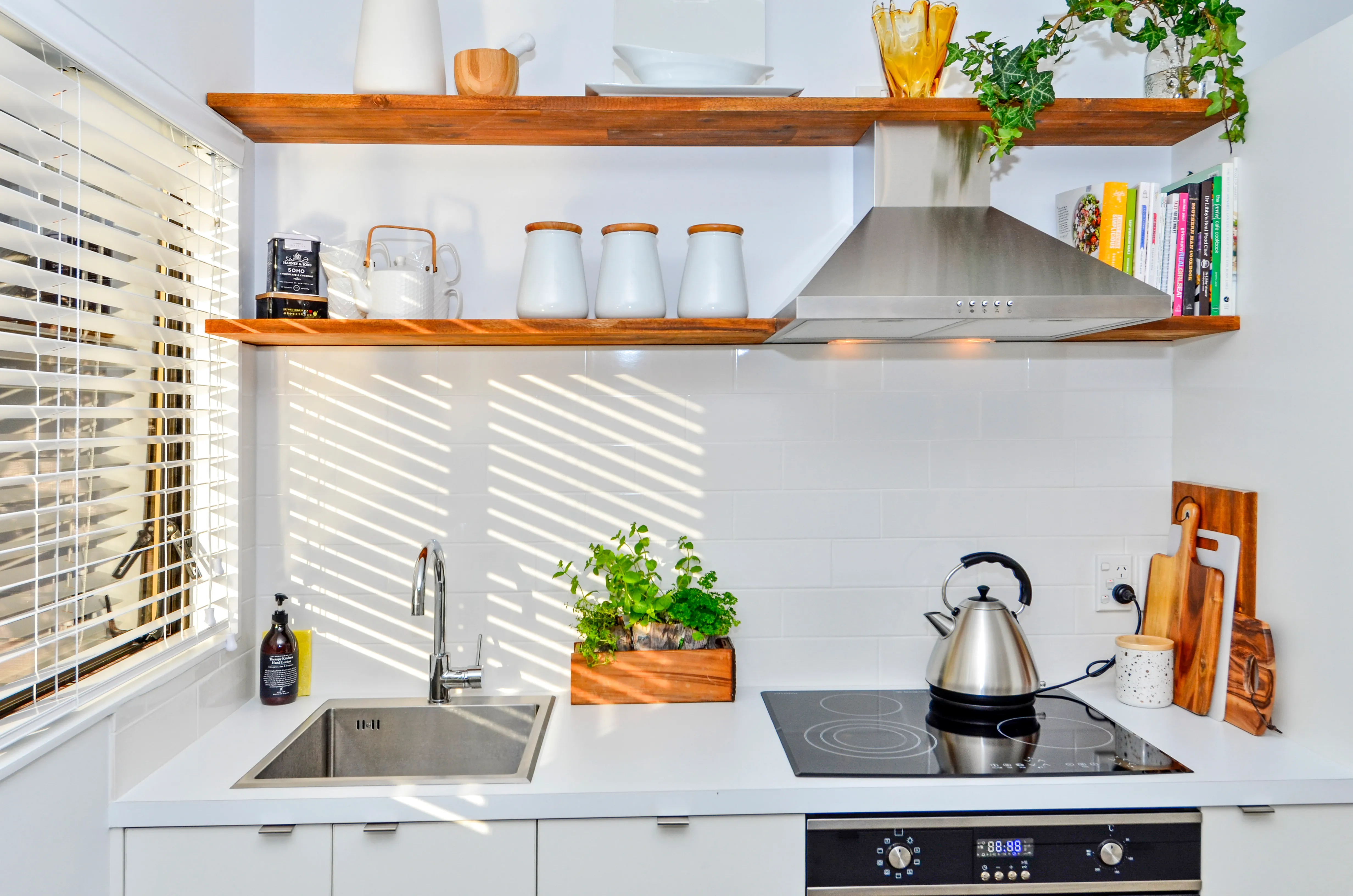 Photo of a kitchen